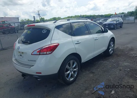 2014 Nissan Murano Le z USA, uszkodzony, nr VIN JN8AZ1MU6EW403471